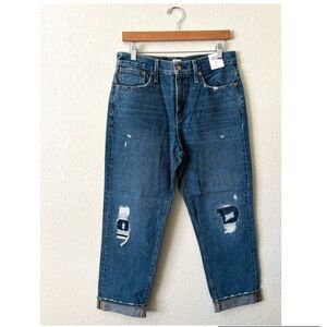 J. Crew Slouchy Boyfriend Distressed Jeans 27 NWT